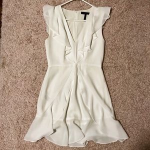 BCBG Tyrah white dress